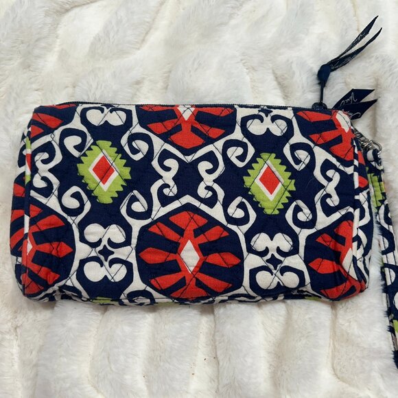 Vera Bradley Large Tab Clutch Wallet in Safari Sunset - Picture 2 of 4